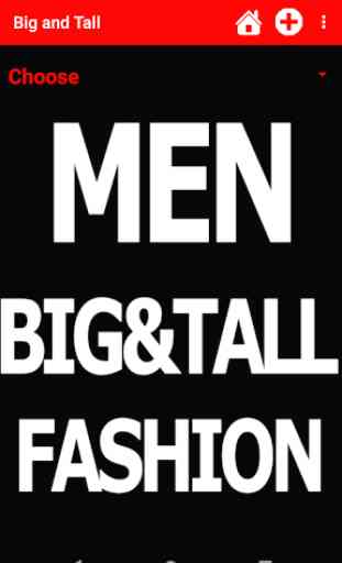 Men Big & Tall Fashion 1