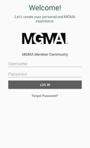 MGMA Member Community 1