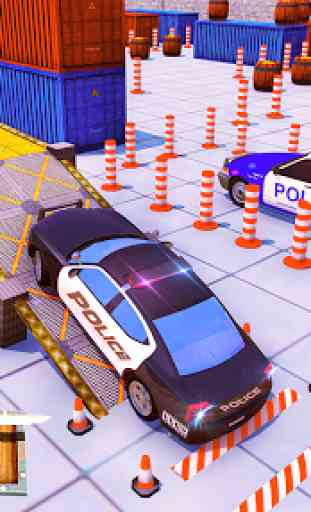 Modern Police Car 3D Parking- Car Driving Games 4