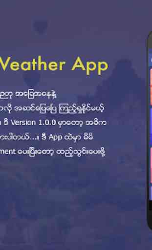 Myanmar Weather App 1