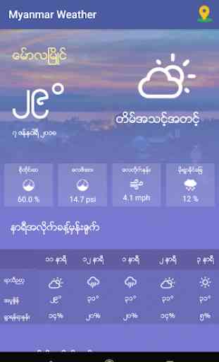 Myanmar Weather App 4