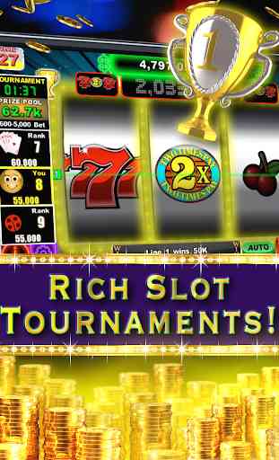 Neon Casino Slots classic free Slot Machine games 3