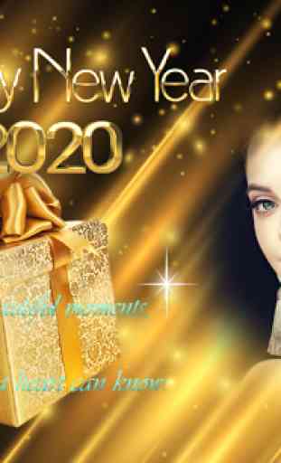 New Year Photo Frames 2020-New Year Greetings 2020 1