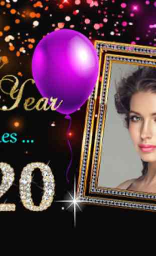 New Year Photo Frames 2020-New Year Greetings 2020 2