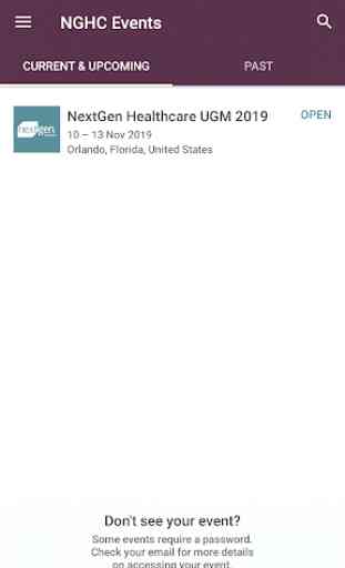 NextGen Healthcare Events 1