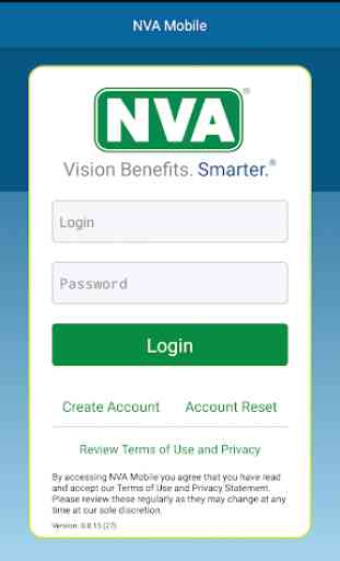 NVA Vision Benefits Member App 1