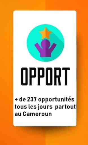 OPPORT - les opportunités du Cameroun 1