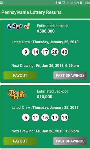 Pennsylvania Lottery Results 3