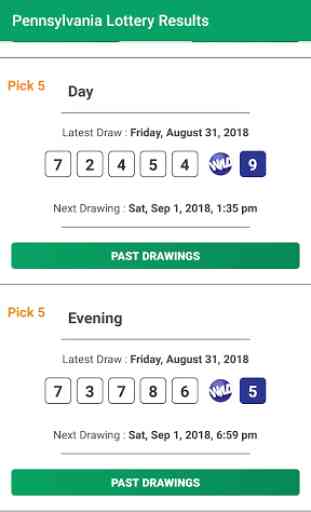 Pennsylvania Lottery Results 4
