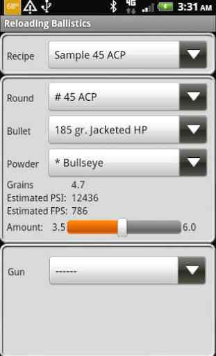 Popular Handgun Ballistic Data 1