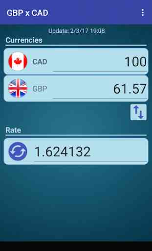 Pound GBP x Canadian Dollar 2