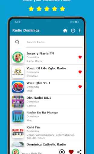 Radio Dominica + 30,000 World Radio Stations 1