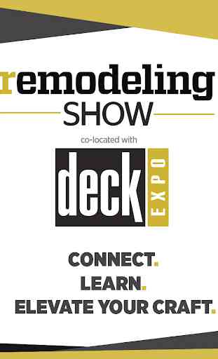 Remodeling Show and DeckExpo 1