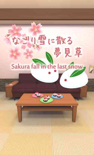 Room Escape Game : Sakura fall in the last snow 1