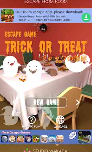 Room Escape Game : Trick or Treat 1
