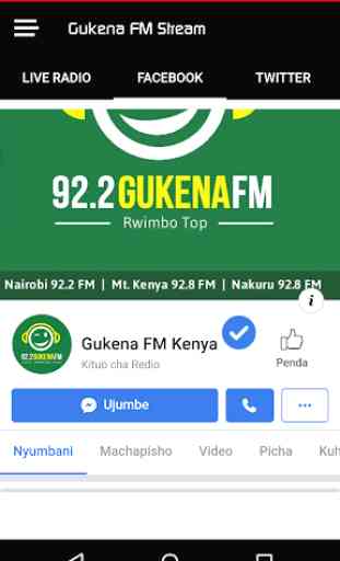 Rwimbo Top Gukena 92.2 Kenya Live Stream 3