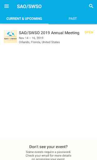 SAO/SWSO Annual Meeting 2