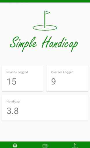 Simple Handicap: Golf Handicap Calculator 1