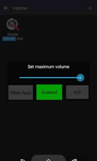 Simple Volume Limit 1