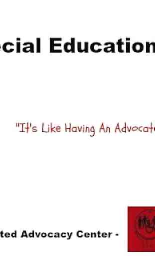 Special Education Advocate App 1