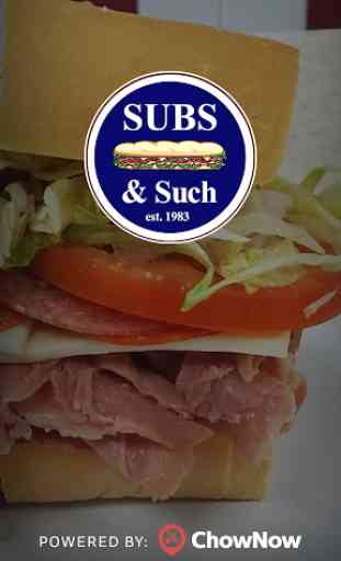 Subs & Such 1