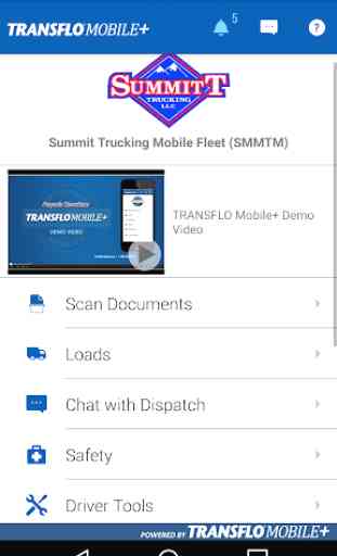 Summitt Trucking Mobile 1