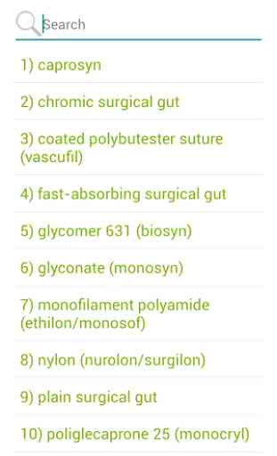Surgical Suture Material 2