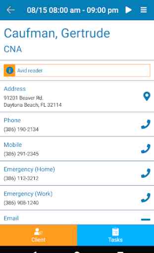 SwyftOps - Caregiver App 3