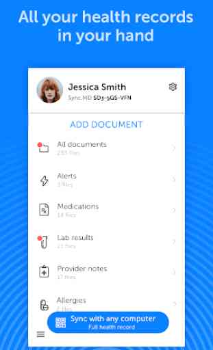 Sync.MD - Mobile Health Record 1
