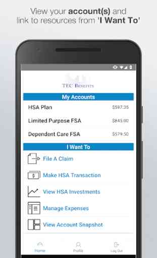 TEC Benefits Mobile App 1
