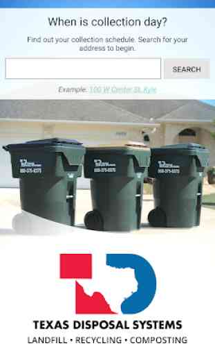 Texas Disposal Waste Wizard 2