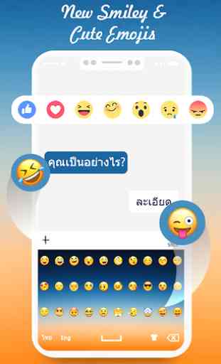 Thai Color Keyboard 2019: Thai Language 2