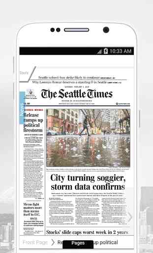 The Seattle Times Print Replica 1