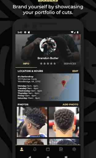 theCut: #1 Barber Booking App 4