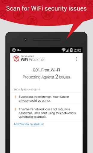 Trend Micro WiFi Protection Security Wifi Anywhere 2