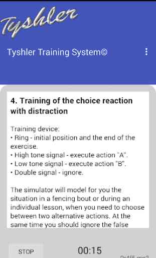 Tyshler Training System 2