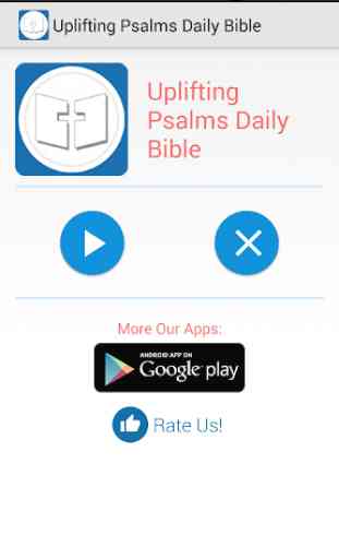 Uplifting Psalms Daily Bible 3