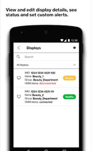 Verizon Digital Signage Mobile App 4