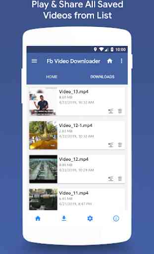 Video Downloader for facebook 3