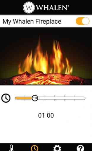 Whalen Fireplace Bluetooth App 2