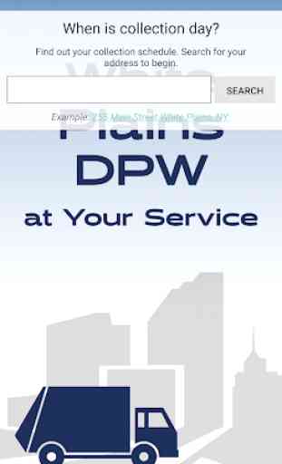White Plains DPW@ Your Service 2