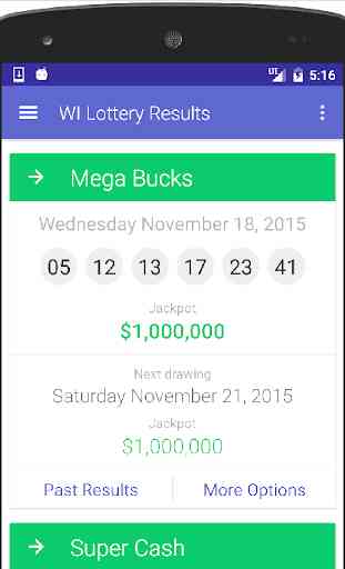 WI Lottery Results 1