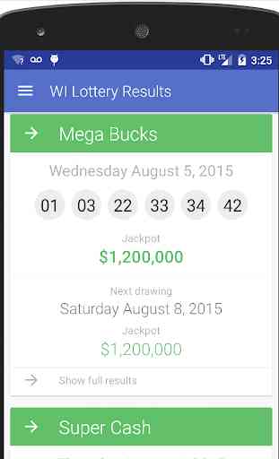 WI Lottery Results 4