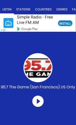 95.7 The Game Bay Area Sports Radio 1
