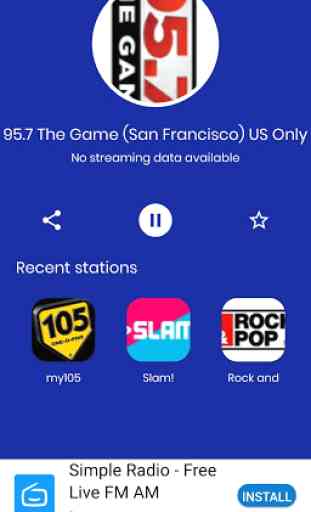 95.7 The Game Bay Area Sports Radio 4