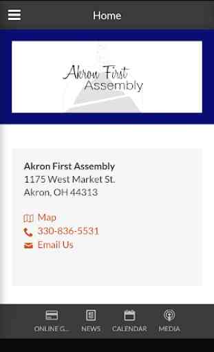 Akron First Assembly App - Akron, OH 1