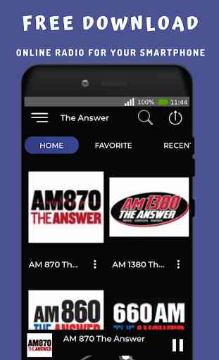 AM 870 The Answer LA Radio Station App USA Online 1