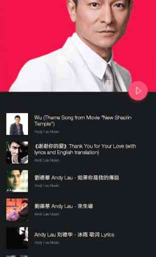 Andy Lau Full Album Music 1