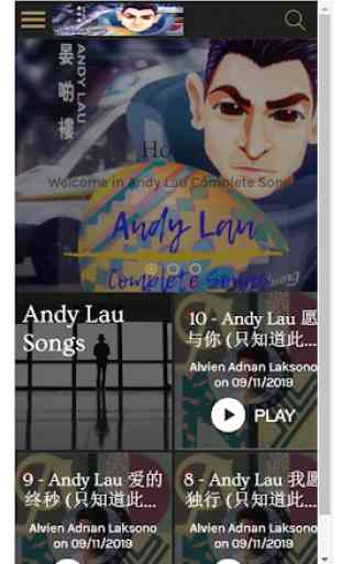 Andy Lau Song 1