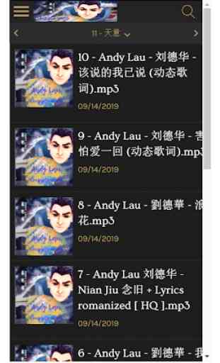 Andy Lau Song 3